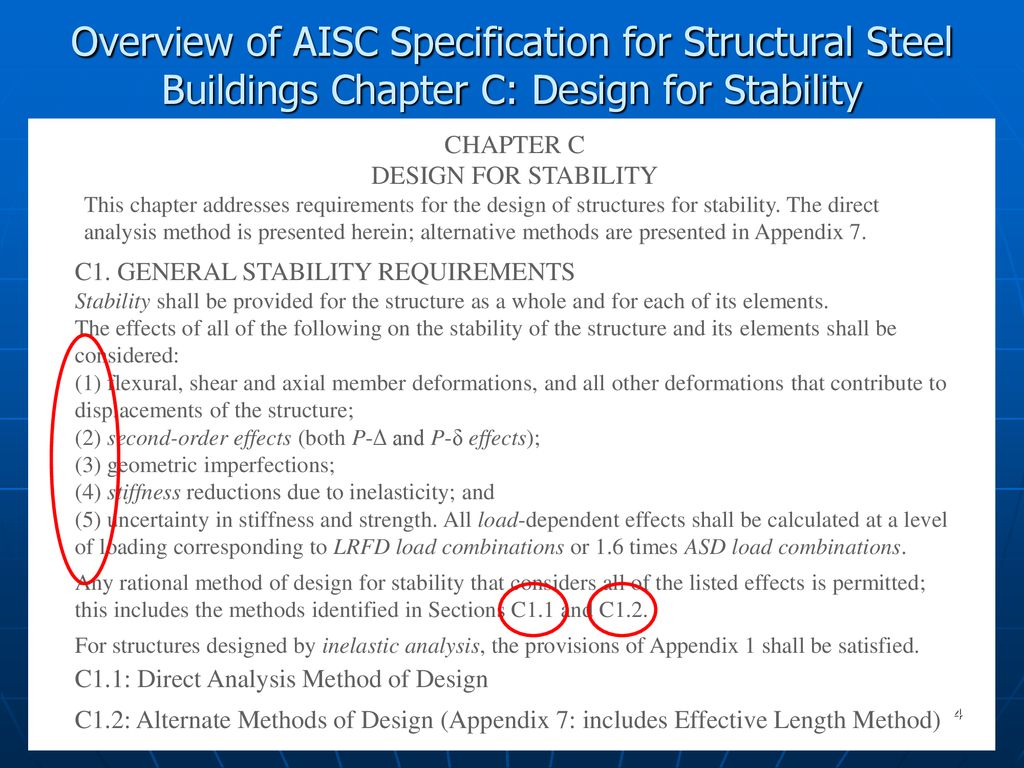 Letting Go of the Effective Length Method in Steel Design